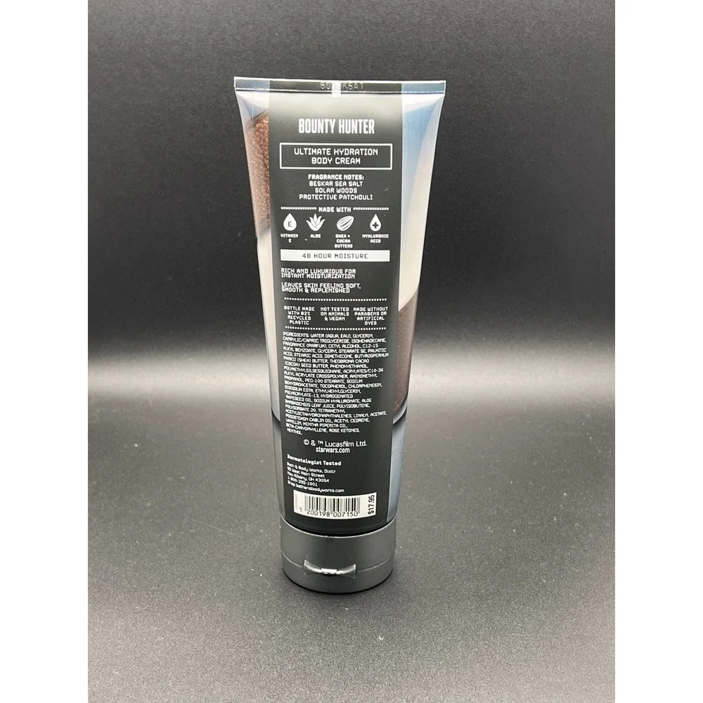Bath & Body Works Star Wars Mandalorian Bounty Hunter Body Cream 8oz New